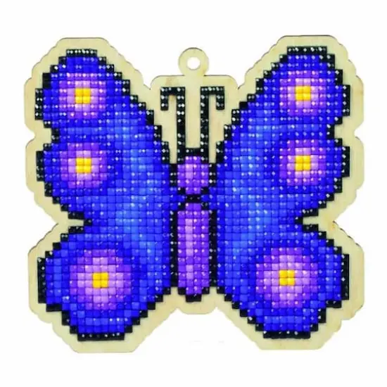 Wizardi Butterfly Diamond Painting Ornament Kit {1}