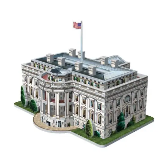 Wrebbit 3D Puzzle&trade; The White House 490 Piece Puzzle {10}