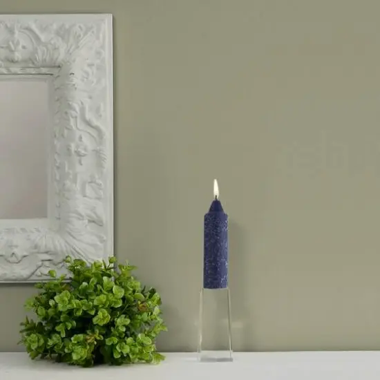 Root Candles 5" Unscented Timberline&trade; Collenette Taper Candles, 8ct. Abyss {4}