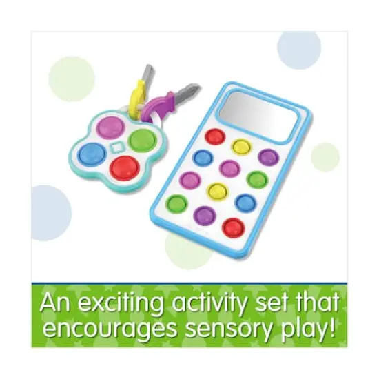 Early Learning - Pop & Discover Phone and Keys Activity Set {5}