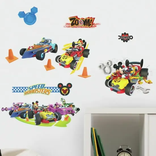 RoomMates Disney® Mickey And The Roadsters Racers Peel & Stick Wall Decals {1}
