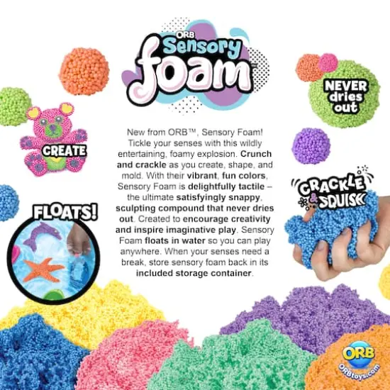 Orb Sensory Foam&trade; Sea Treasures Bin {5}