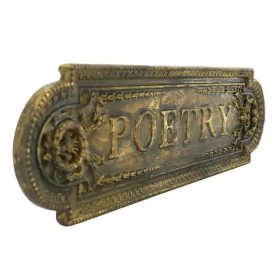 Assorted 12" Distressed Literary Genre Wall Sign, 1pc. by Ashland&reg; {9}