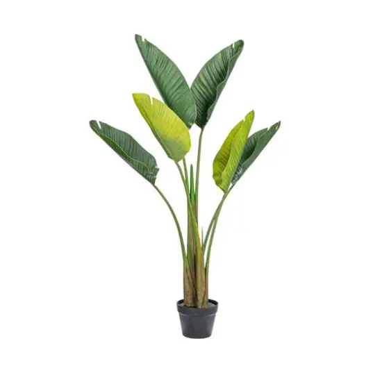Hello Honey&reg; 4ft. Potted Faux Banana Tree {1}