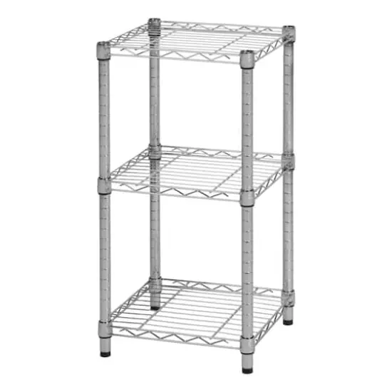 Honey Can Do Chrome 3-Tier Shelf {1}
