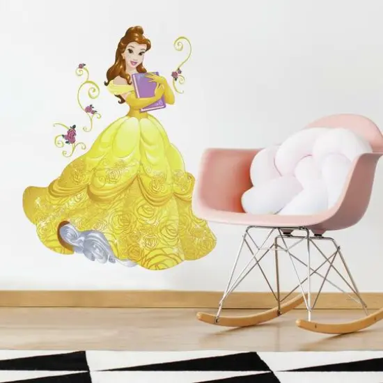 RoomMates Disney Princess Sparkling Belle Peel & Stick Giant Decals {7}