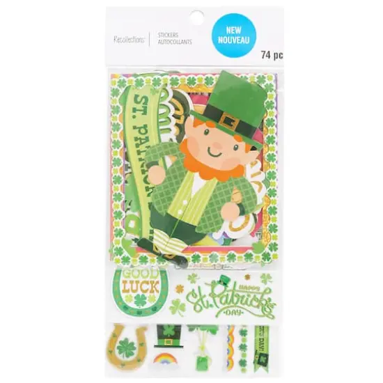 St. Patrick's Day Stickers by Recollections&trade; {4}
