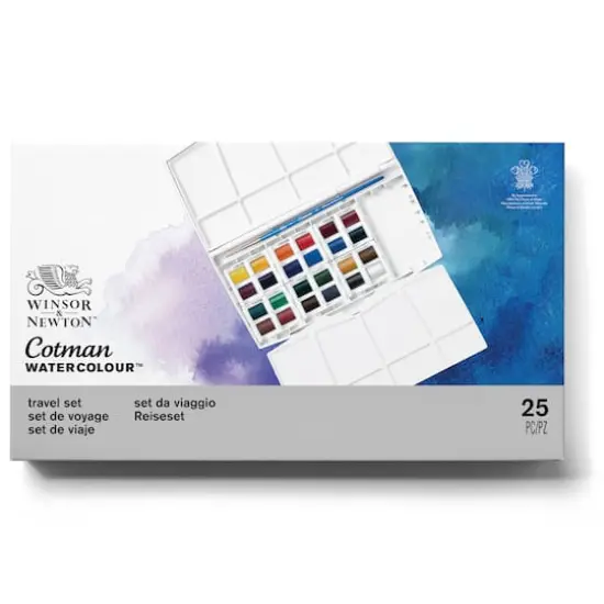 Winsor & Newton&trade; Cotman Watercolour&trade; Travel Set {7}