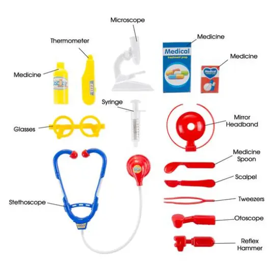 Kids Complete Pretend Play Doctor Kit {5}