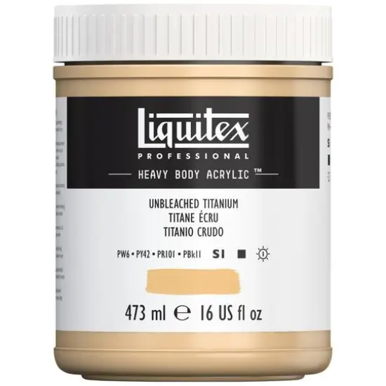 Liquitex® Professional Heavy Body Acrylic™ Paint, 16oz. Unbleached Titanium {4}
