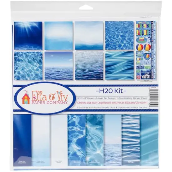 Ella & Viv Collection Kit 12"X12"-H2O {1}