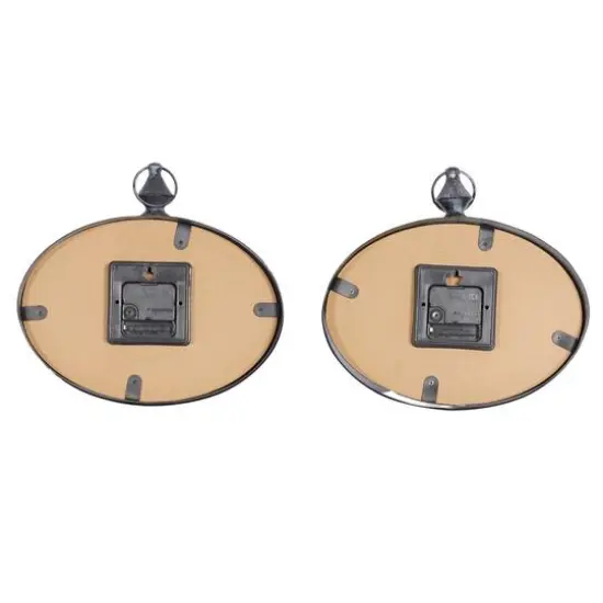 12" Metal Vintage Wall Clock, 2ct. {6}