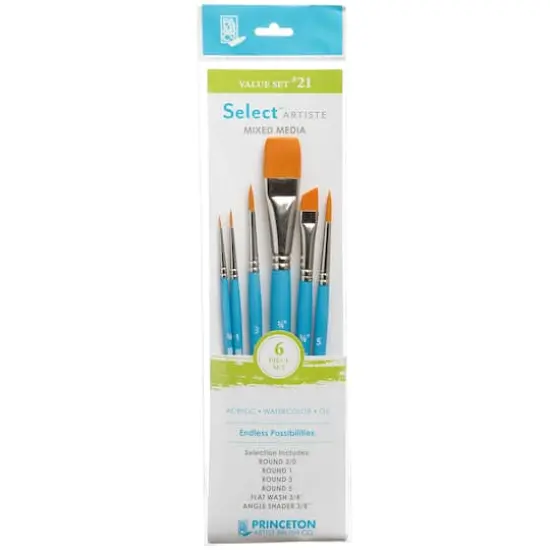 Princeton&trade; Select&trade; Artiste Series 3750 #21 Brush Set {1}