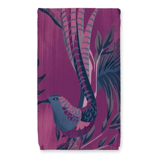Welcome Peacock Tea Towel - Set of 2 {4}