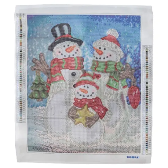 16" x 20" Snowman Diamond Art Kit by Make Market&reg; {3}