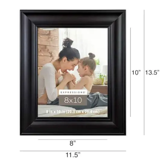 8" x 10" Black Inner Ridge Frame, Expressions&trade; by Studio D&eacute;cor&reg; {8}