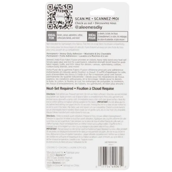 Aleene's&reg; 4oz. Insta-Fuse Fabric Fusion&reg; Instant Fabric Adhesive {7}