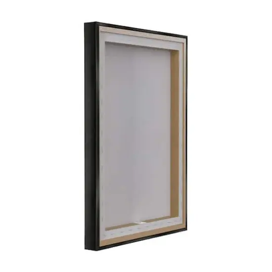 Stupell Industries Patriotic Porch View Floater Framed Art Black {5}