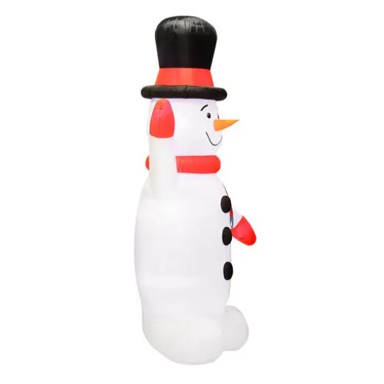 20ft. Inflatable Christmas Light Up Snowman {3}