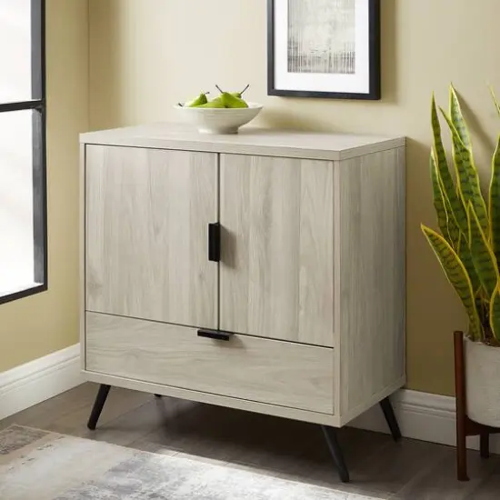 Walker Edison Birch 2 Door Accent Cabinet {5}