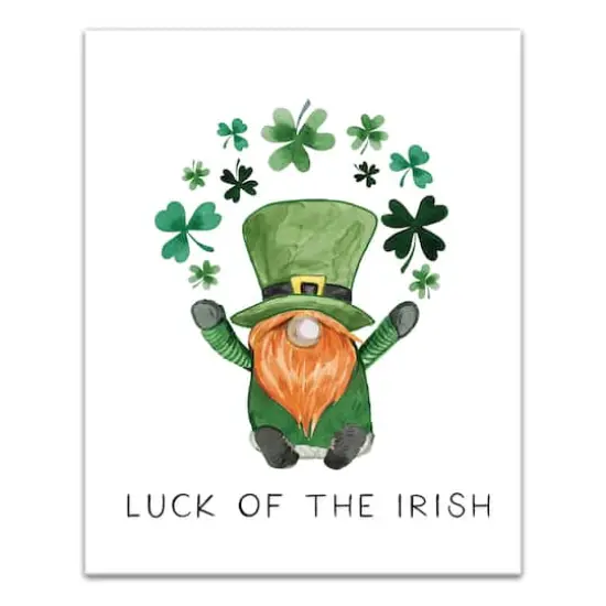 So Very Lucky Canvas 16" x 20" Canvas Wall Art {1}