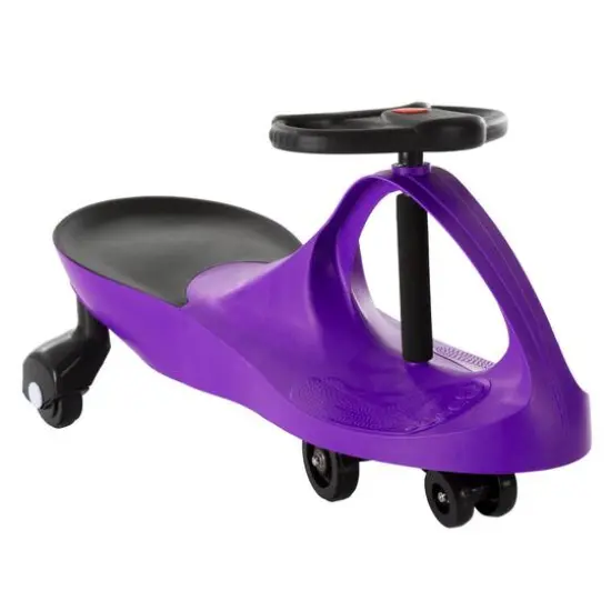 Toy Time Ride-On Zig Zag Car Purple {2}