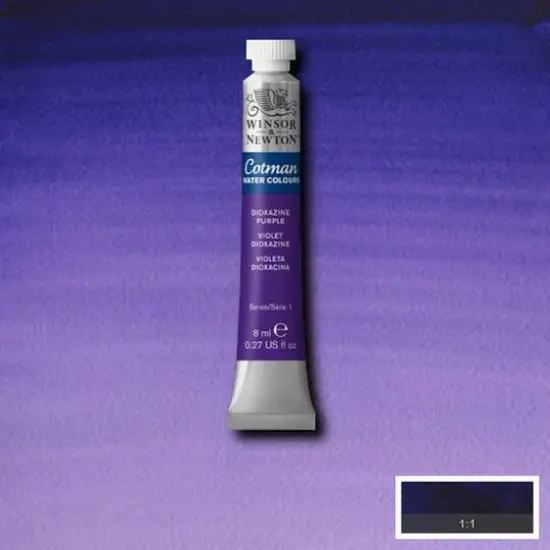 Winsor & Newton&reg; Cotman&reg; Watercolor, 8mL Dioxazine Violet {1}