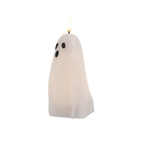 3.4" x 5.6" Ghost LED Wax Pillar Candle by Ashland&reg; {5}