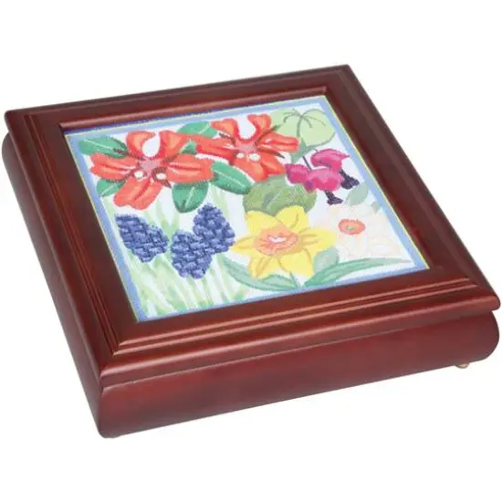 Sudberry House Mahogany Carol's Fancywork Box {3}