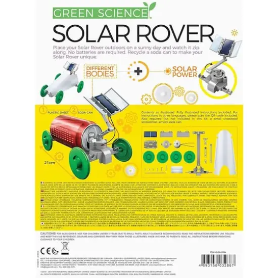 Toysmith&reg; 4M KidsLabs Solar Rover Science STEM Kit {3}