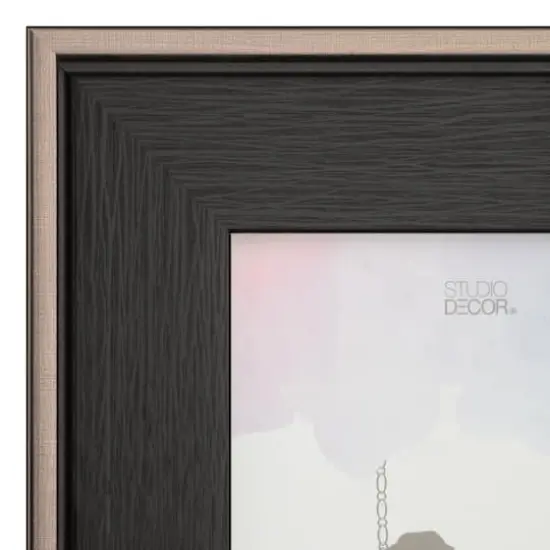Simply Essentials&trade; 4" x 6" Black with Bronze Edges Frame by Studio D&eacute;cor&reg; {4}