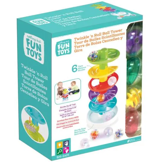 Nothing But Fun Toys Twinkle 'n Roll Ball Tower {3}