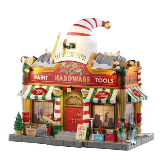 Lemax&reg; Santa's Wonderland Holly Jolly Hardware {1}