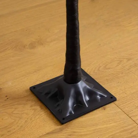 4ft. Pre-Lit Artificial Halloween Pumpkins and Skulls Ornament Tree with 64 Warm White LED Lights {10}