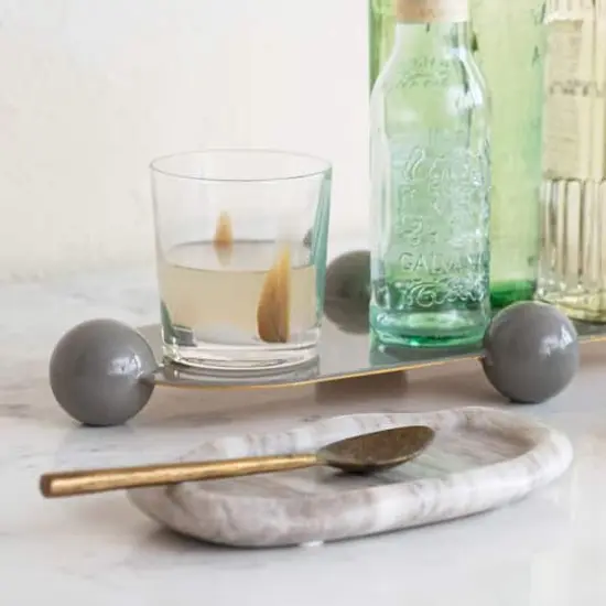 Hello Honey&reg; 12oz. Green & Yellow Kaleidoscope Harmony Handmade Art Glass {3}