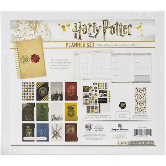 Paper House&reg; Life Organized&trade; Harry Potter 12-Month Mini Planner Set {3}