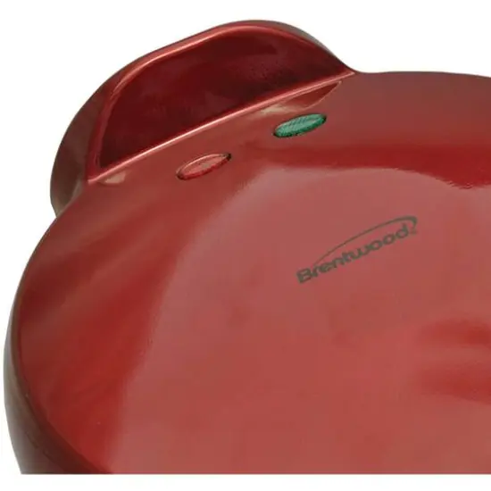 Brentwood 8" Red Nonstick Quesadilla Maker {6}
