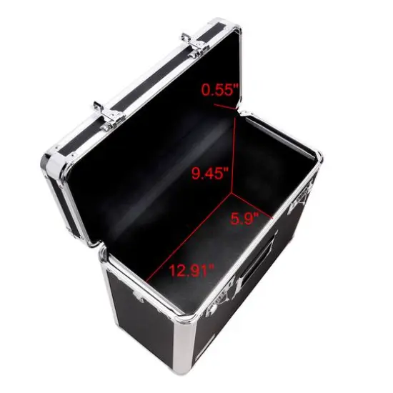 Vaultz Black Personal File Tote {5}