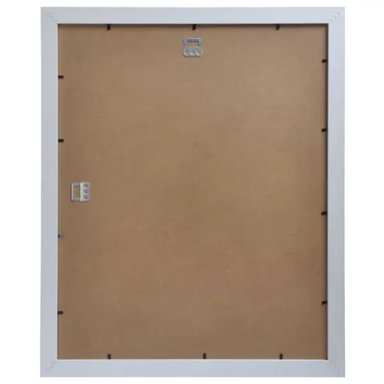 White Belmont Frame with Mat by Studio D&eacute;cor&reg; {4}