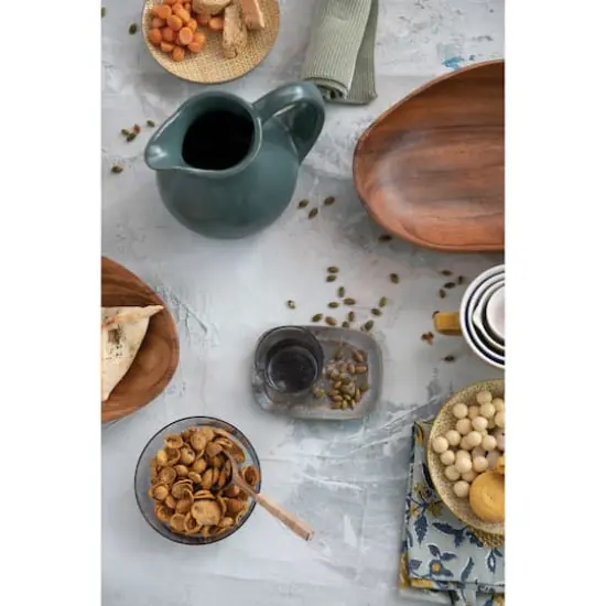 Hello Honey&reg; Stoneware Batter Bowl Measuring Cup Set {5}