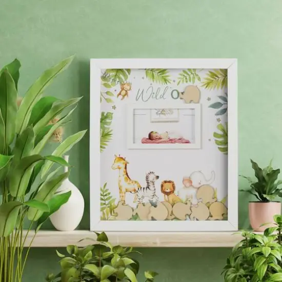 Kate Aspen Safari Baby Shower Guest Book Alternative  {4}