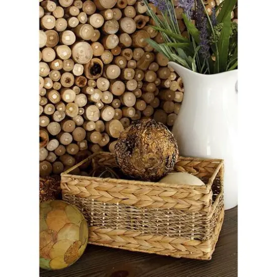 Sea Grass Natural Storage Basket Set {10}