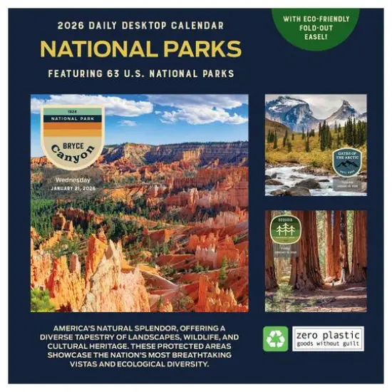 2026 365 National Parks Daily Desktop Calendar {7}