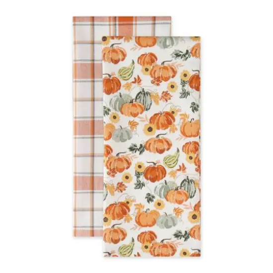 DII&reg; Fall Squash Dishtowel Set {3}