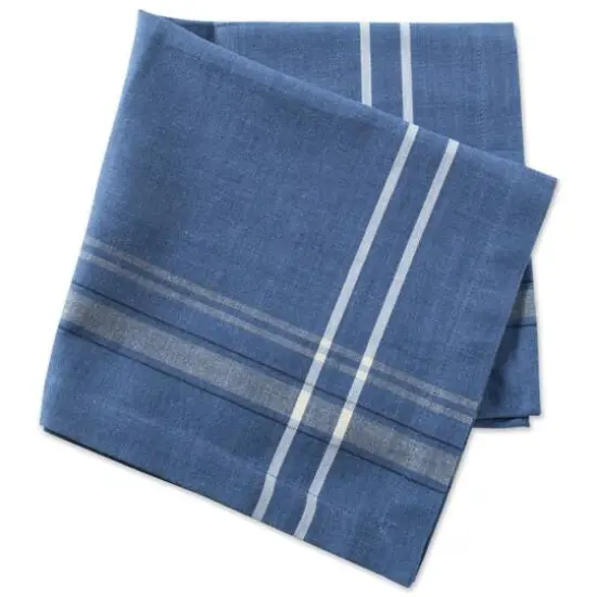 DII&reg; French Chambray Dinner Napkins, 6ct. Blue Chambray {7}