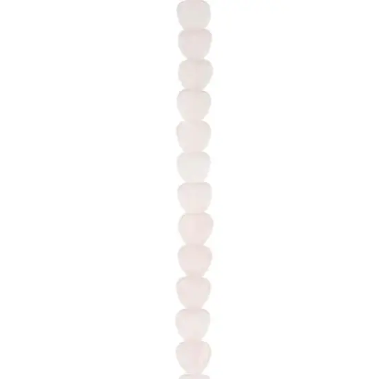 Pink Dyed Rose Quartz Heart Beads, 7.8mm by Bead Landing&trade; {1}
