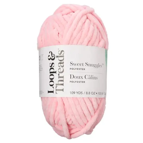 Sweet Snuggles&trade; Yarn by Loops & Threads&reg; Pink {4}