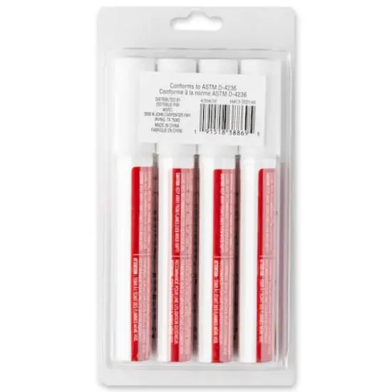 White Chisel Tip Chalk Marker Set by Craft Smart&reg; {5}