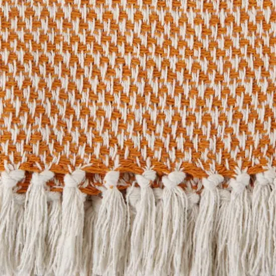DII&reg; Woven Throw Pumpkin Spice {5}