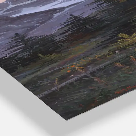 Designart 'High Country Muley Large Traditional Multipanel Wall Clock {4}